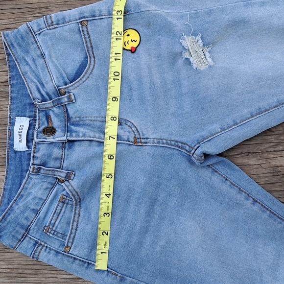 Bamboo Flare denim Size 3 junior - Picture 7 of 10